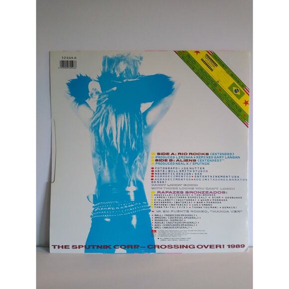 Sigue Sigue Sputnik Rio Rocks 12" Vinyl Record Shock Rock Synth-Pop New Wave UK - Picture 3 of 6